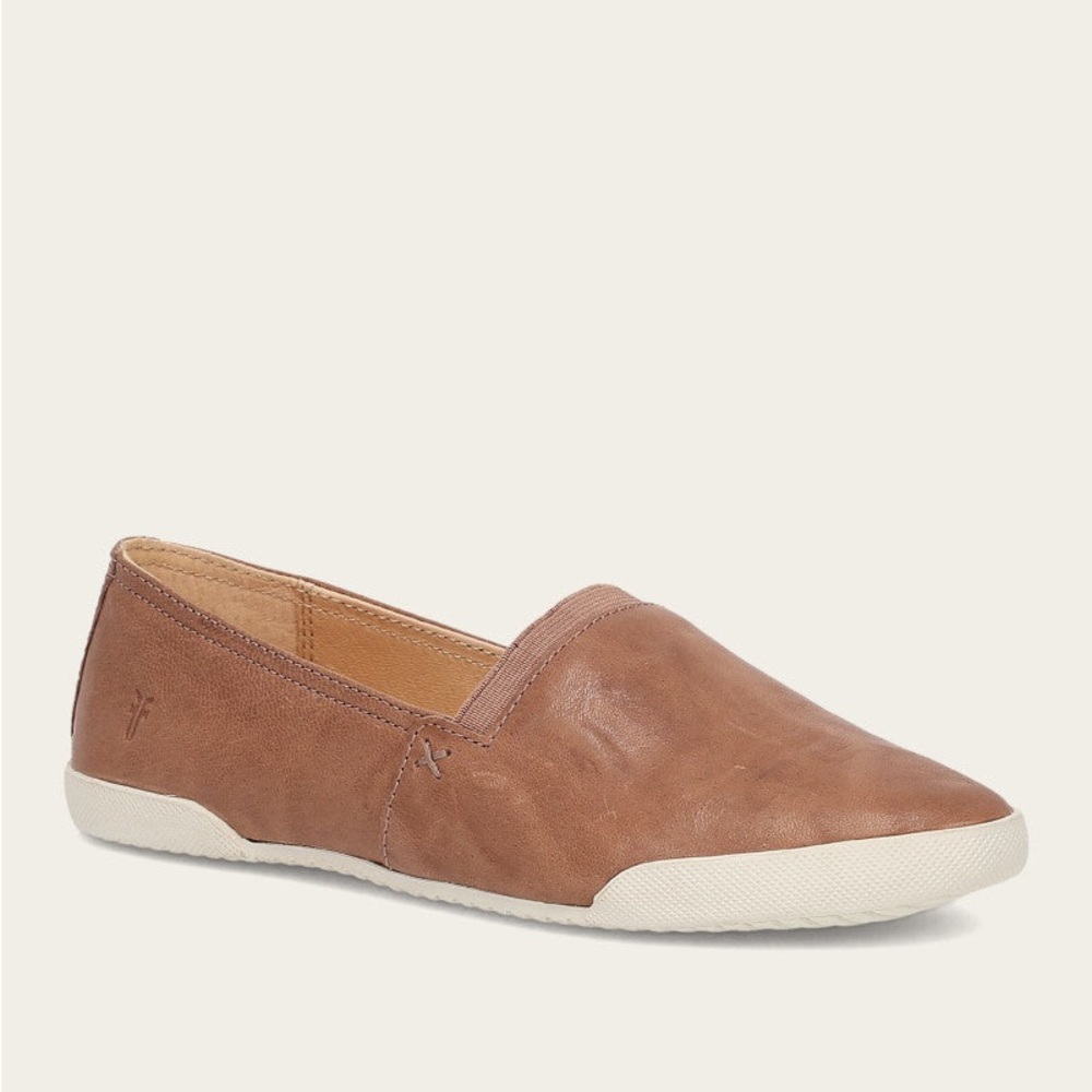 Frye Melanie Slip-On Sneakers in Grey Cognac